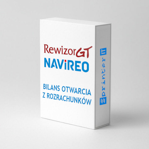 Obrazek Bilans otwarcia z rozrachunków - Rewizor GT, Navireo